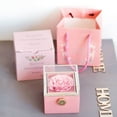 2025 New Romantic Gifts for Her Rose Ring Box Jewelry Box Artificial