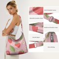 thumbnail image 5 of Strawberry Handbag Casual Tote Canvas Bag Crossbody Phone Bag for Women Men, 5 of 5