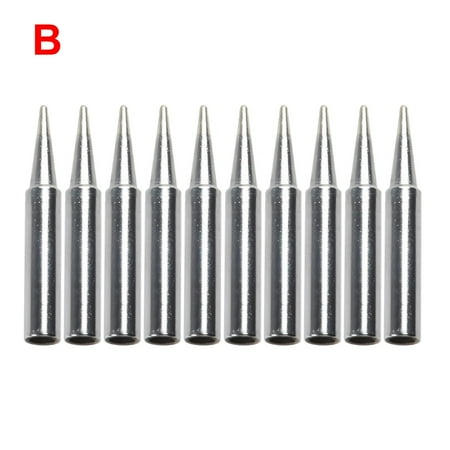 

10Pcs Solder Iron Tips -Free Welding Tip 900M-T-K Sk B I 3C 4C 1.6D 2.4D C1