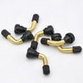 thumbnail image 3 of 2 Pack PVR50 Motorcycle Valve Stems - Aluminum Alloy Vacuum Tire Valve Stems with Rubber Base,45-Degree Bend & Safety Cap,Compatible with Motorcycles & Electric Scooters, 3 of 6