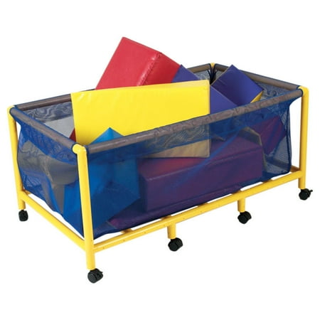 Children's Factory Rectangle Mobile Equipment Toy Box