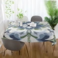 thumbnail image 3 of Yayeee Tablecloths 54" x 54" Rectangle Wrinkle Resistant Party Table Cover, Green Floral, 3 of 8