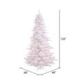 thumbnail image 2 of Vickerman 10' White Fir Artificial Christmas Tree, Warm White Dura-lit LED Lights, 2 of 2