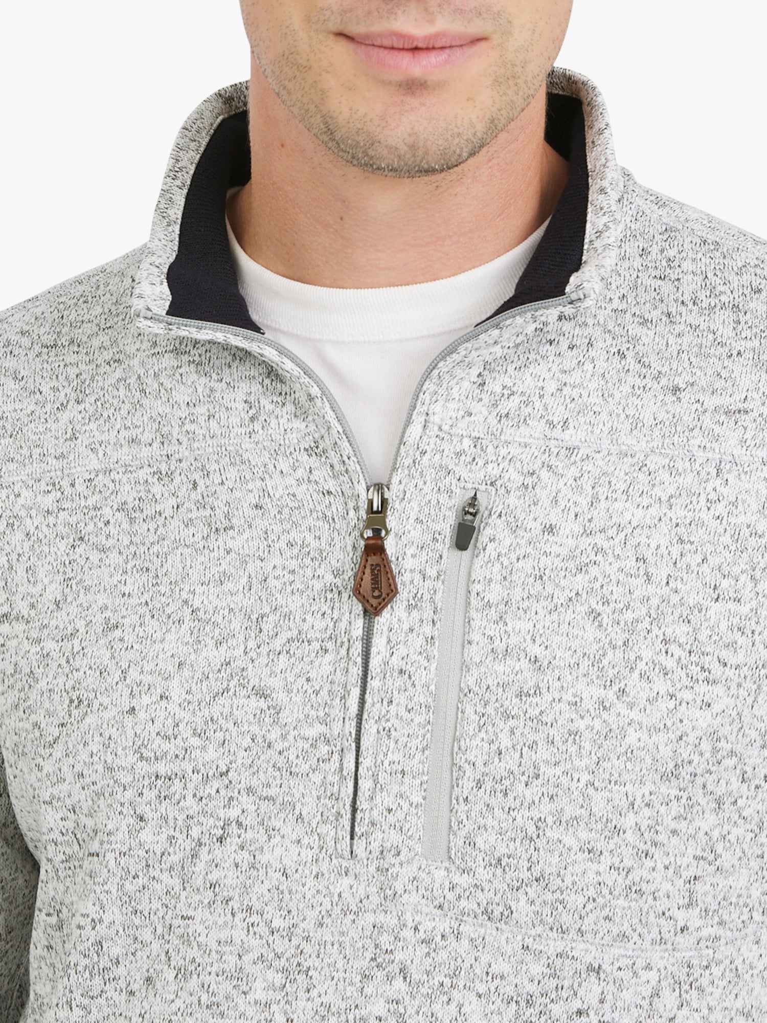 Chaps Men's & Big Men's Quarter Zip Fleece Sweater, Sizes S-3XL