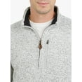 thumbnail image 4 of Chaps Men's & Big Men's Quarter Zip Fleece Sweater, Sizes S-3XL, 4 of 10