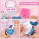 thumbnail image 4 of Moldes de resina, caja Molde de resina Molde de silicona Resina en corazón Hexágono Cuadrado Flor Forma DIY Contenedor de joyería, Caja Titular Molde, Maceta, Bolígrafo Vela Jabonera Ormromra WMZL-1599-2, 4 of 7