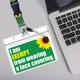 thumbnail image 5 of Deporte Portatarjetas de permiso de trabajo transparente de PVC Sunflower Lanyard ID Card Cover (S) Tmvgtek Para Estrenar, 5 of 9