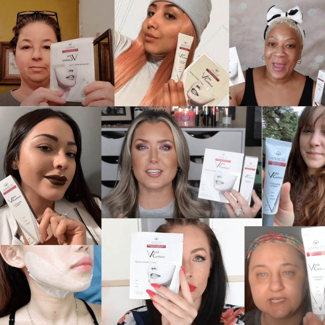 Anacis Neck Firming Cream Double Chin Reducer and Face Shaping Tightening Masks
