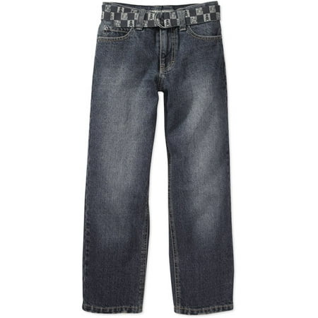 Dickies - Boys' Belted Straight Leg Jeans