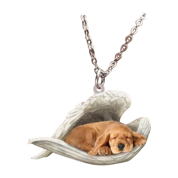 Sentmoon Wal-mart Deals Sleeping Angel Stainless Steel Necklace Gifts For Family And Friends, Small And Easy To Wear Without Touching Deals of The Day