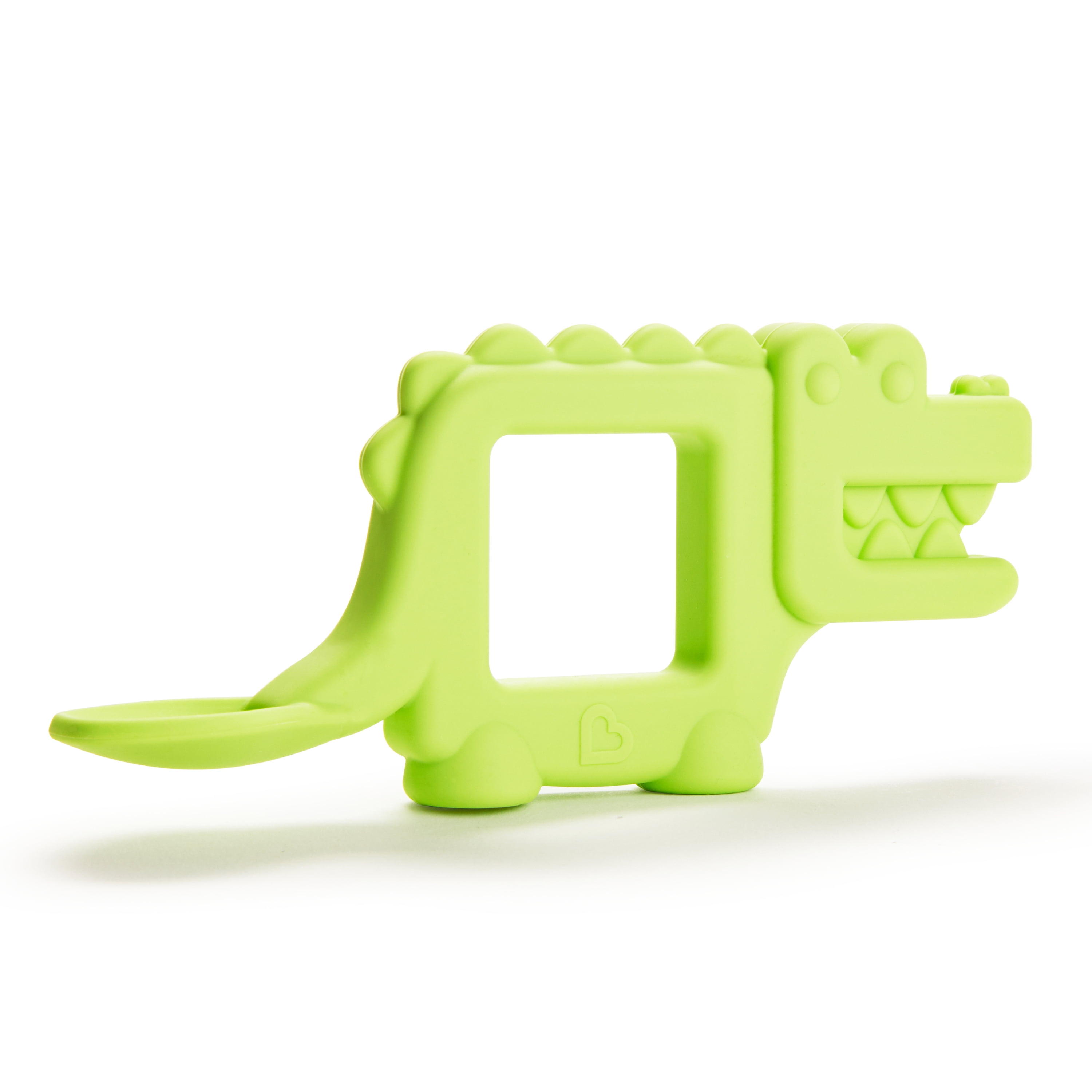 Munchkin® The Baby Toon™ Silicone Feeding Teether Spoon, as Seen on Shark Tank™, Alligator, Unisex