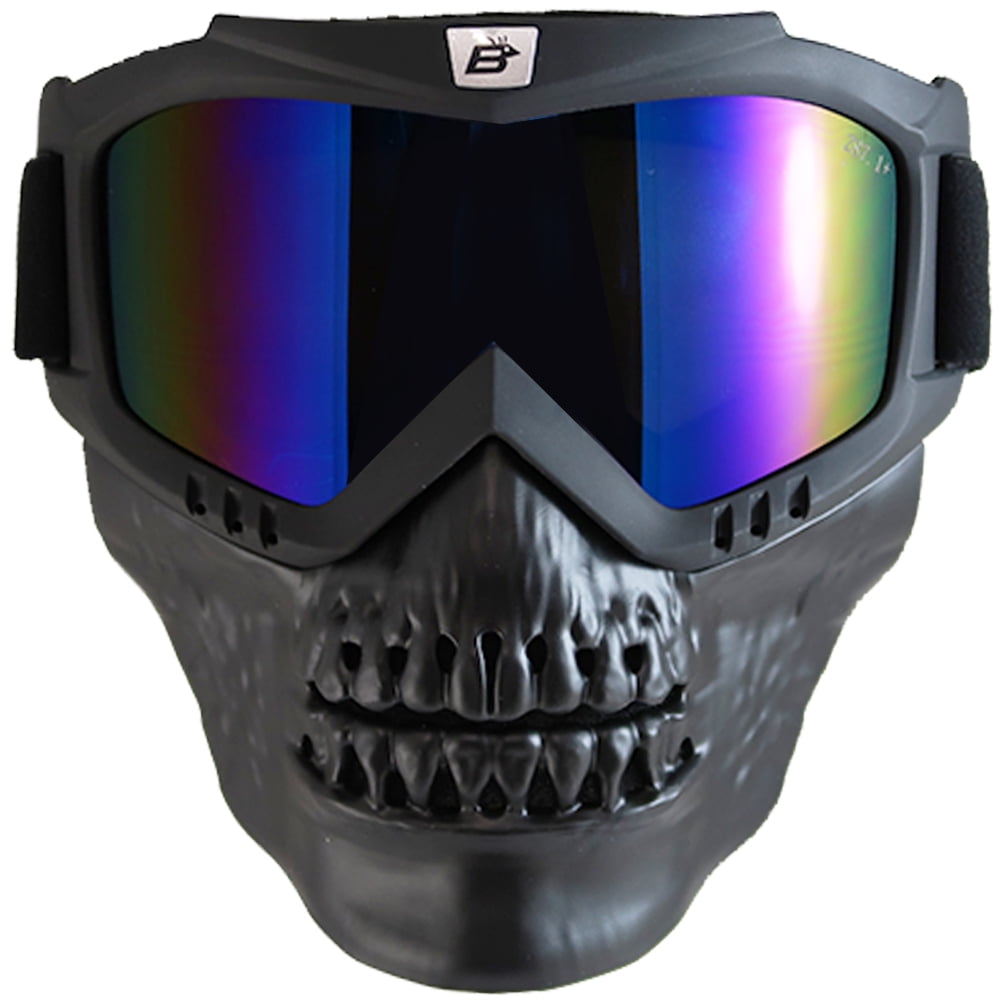 New Neoprene Full & Half Face Mask Snowboarding ATV Quad Motor Bike Skull Ski