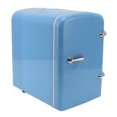 thumbnail image 1 of Mini Fridge 4L Portable Cooler Warmer Personal Refrigerator Includes DC12V Car Plug for Skin Care Beverage AC100‑240V Blue EU Plug, 1 of 12