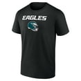 thumbnail image 2 of Men's Cooper DeJean Black Philadelphia Eagles Team Wordmark Name & Number T-Shirt, 2 of 3