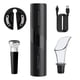 thumbnail image 2 of Abridor de vino eléctrico, abridor de botellas de vino USB con , sacacorchos de vino automático reutilizable con botón para restaurante de coc 4 PIEZAS BLESIY Abrebotellas, 2 of 8