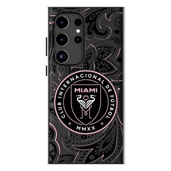 Keyscaper  Black Inter Miami CF Galaxy Magnetic Bump Case