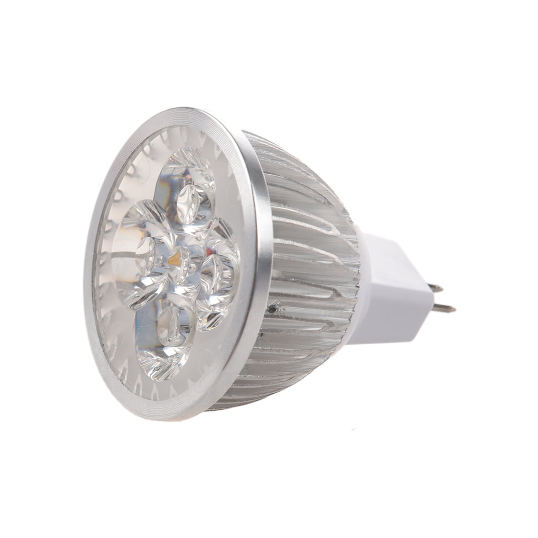 Technologie Verschrikking etiquette 4 * 1W GU5.3 MR16 12V Warm White LED Light Lamp Bulb Spotlight - Walmart.com