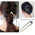 thumbnail image 3 of Guardurnaity Diademas en forma de U Estilo geométrico multicolor Estilo de metal Mujeres Tenedor Ligero Cola de caballo Boda Palo para el cabello rosa Accesorio para el cabello Azul Guardurnaity AP011008-01B, 3 of 6