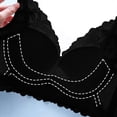 thumbnail image 5 of YWDJ Full Coverage Bras for Women Wide Straps Push up No Wire Comfort Straps Support Lace Bralette Breathable Soft Bra for All Shapes Sagging Breasts Black M, 5 of 5