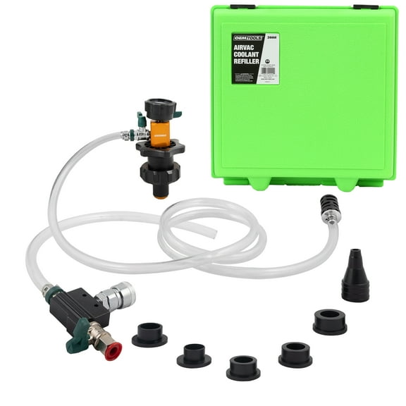 OEMTOOLS 24444 Universal Fit Coolant System Refiller Kit, 5 Adapters