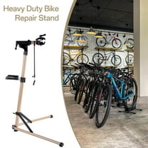 Bicycle Repair Stand with Quick Release for E-bikes, 110 Lbs Bike Repair Stands, Aluminum Alloy Heavy Duty Bike Stand, Height Adjustable Bike Stands for Maintenance (Champagne)