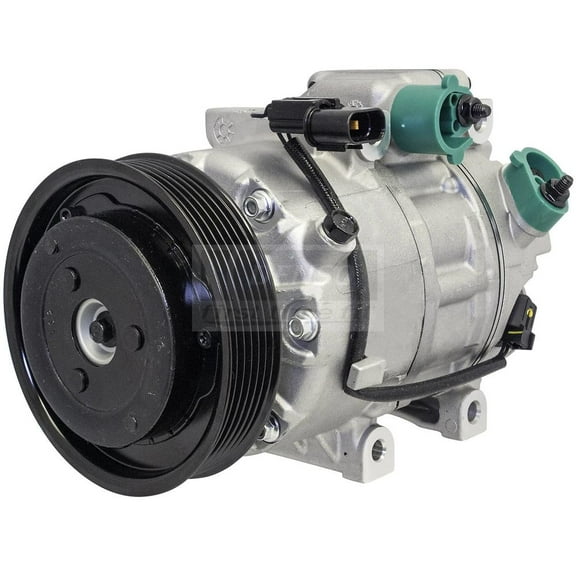Denso 471-6059 New AC Compressor with Clutch, 1 Pack Fits select: 2013-2018 HYUNDAI SANTA FE SPORT, 2013-2014 KIA SORENTO
