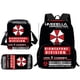 thumbnail image 2 of Juego de 3 mochilas para niños de Resident Evil, bolso de hombro, estuche para lápices, bolsos escolares de gran capacidad para niños y niñas, el mejor regalo, 2 of 5