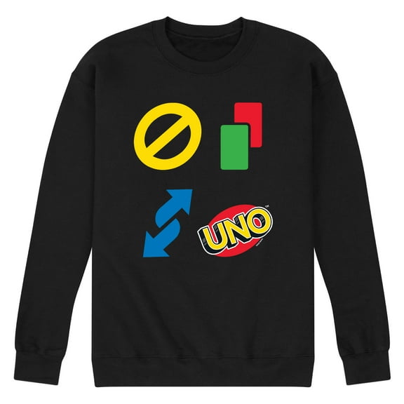 UNO Icons - Men's Crew Neck Fleece Pullover