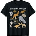 thumbnail image 2 of Animals Of Australia Australian Animal Educational Gift T-Shirt, 2 of 3