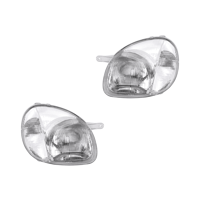 Par de FAROS DEPO ATOS 2000 al 2001 DODGE foco Halógeno