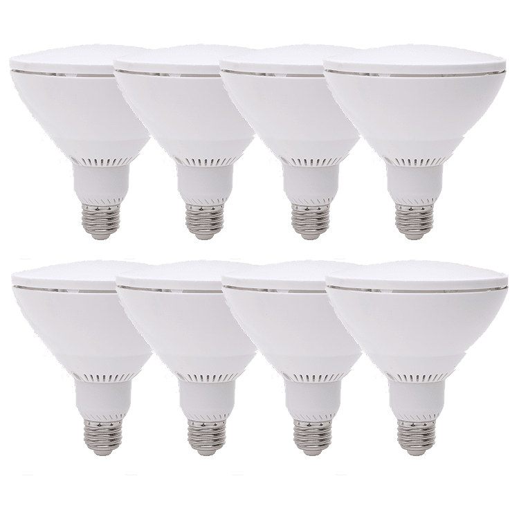 Viribright Par38 Led Flood Light Bulb 8 Pack 75 Watt Replacement