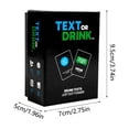 thumbnail image 3 of iju7gthy Amazed The Game Board Game Friend Party Board Game "Text Or Drink" Friend Party Game Card Couples Conversation Game Card, 3 of 8