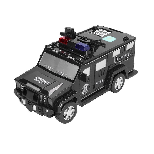 Alcancía electrónica con código de bloqueo para niños, juguete para bebés, caja de ahorro de efectivo con contraseña automática educativa electrónica, rollo de dinero automático para niños, niñas y