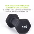 thumbnail image 4 of Pesa Mancuerna 1kg Bodyfit Neopreno BF-NEO01K-NEG, 4 of 4