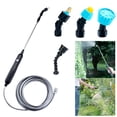thumbnail image 1 of Rociador Jardín Eléctrico Portátil Herramienta Riego Recargable Retráctil (4 Boquillas + Tubería 4 Metros) 2400 MAh Potentes Boquillas + Accesorios Tubería 4 Metros Color Aleatorio, 1 of 9