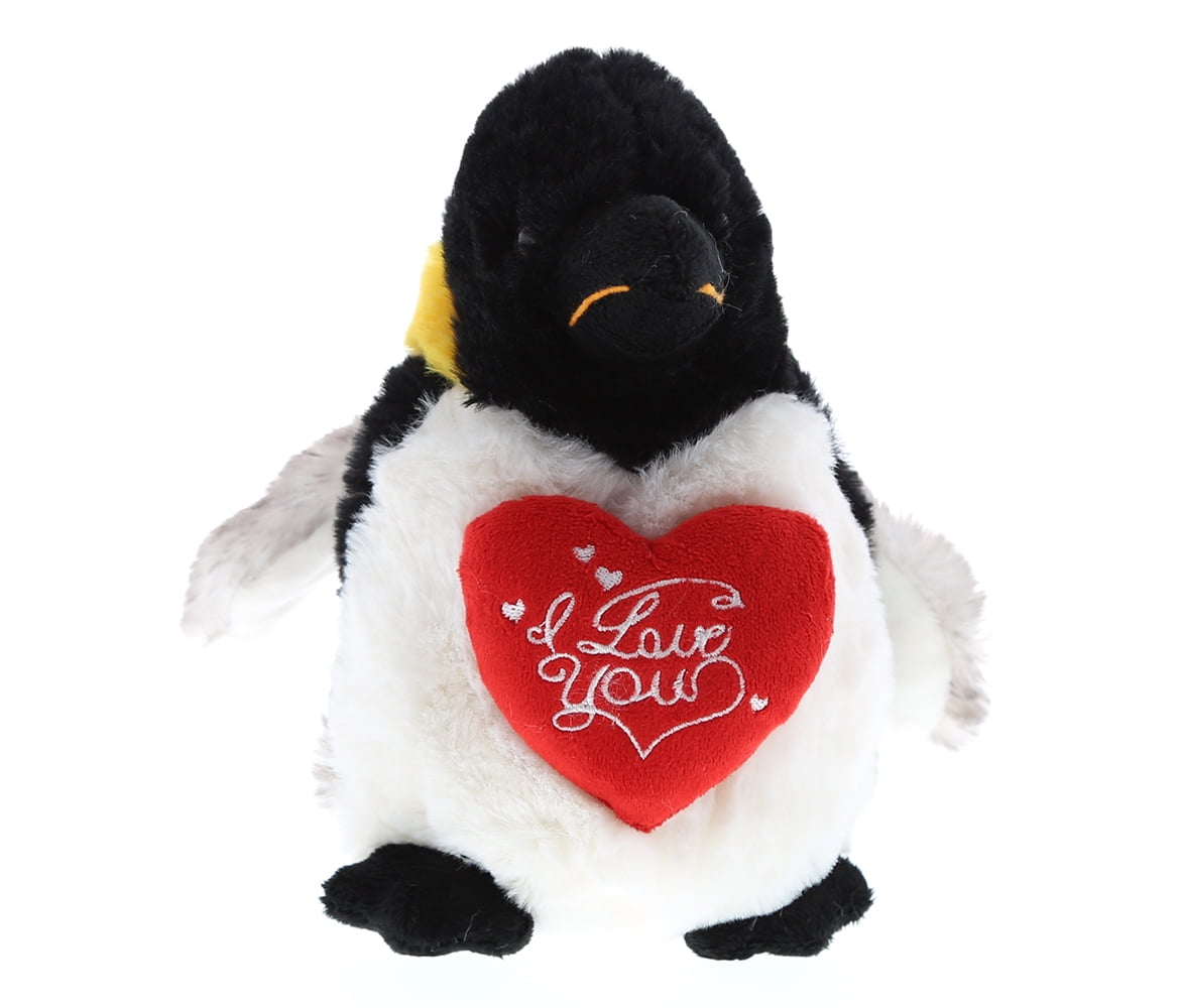 valentine penguin stuffed animal