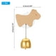 thumbnail image 2 of Campana de tienda Uxcell, timbre de puerta de madera colgante para abrir la puerta, perro, 2 of 6