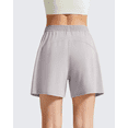 thumbnail image 3 of G4Free Chillwhisp Split Running Shorts for Women 3"- Built-in Shorts for Athletic Workout Gym, 3 of 6