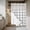Gray, variant on Orange Plaid No Hook Shower Curtain Waterproof,Bathroom Curtains with Snap in Liners and See Through Top Window,Gradient Geometric Buffalo White Checkered Hotel Bathtub Curtains Shower 72"Wx84"L