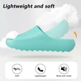 thumbnail image 5 of Cloud Slides Comfy Pillow Slides for Women & Men Soft EVA Recovery Slides Sandals Quick Drying Slippers Lightweight Thick Sole Open Toe Shower Shoes, 5 of 5