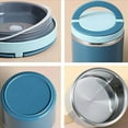 thumbnail image 3 of 2X Soup Vacuum for Hot Food, 1000 Ml Food Flask Stainless Steel Vacuum Insulated Food Jars with Handle,2 x thermos bottle,blue, 3 of 6