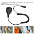 thumbnail image 4 of Speaker Mic, IP54 Waterproof Shoulder Microphone  Compatibility  for Police, 4 of 7