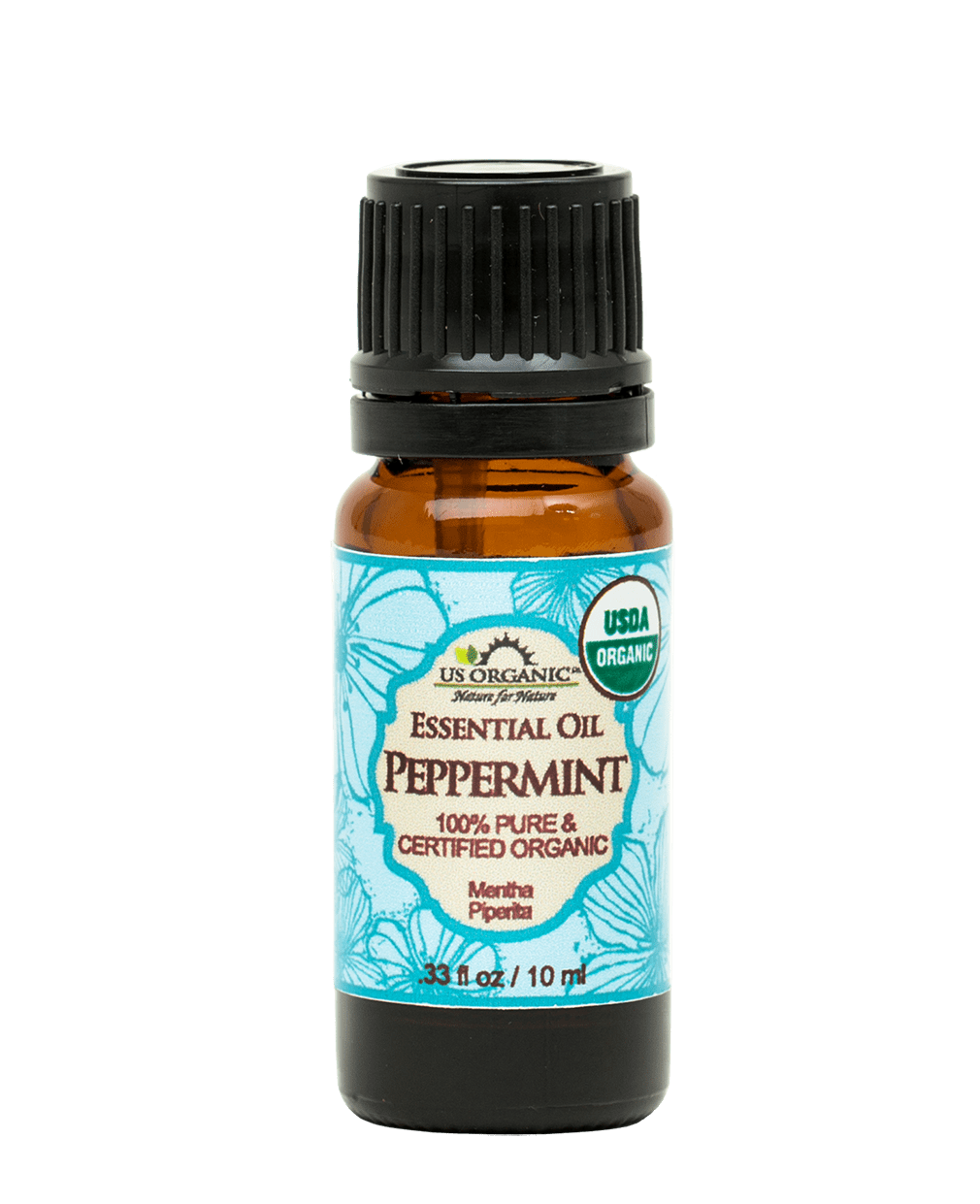 100 Pure Certified USDA Organic Peppermint Essential Oil