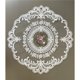 thumbnail image 3 of 6 Pieces Retro Lace Placemats, Embroidered Cup Mats Table Mats, French Crochet Doilies, White (bonquet in Circle), 3 of 5