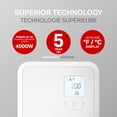 thumbnail image 3 of Stelpro White ST Programmable Electronic Thermostat for Fan Heaters, 3 of 10