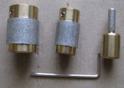STAINED GLASS DIAMOND GRINDER BIT HEAD 7 SIZES ALL U NEED TOP QUALITY BRASS CORE 