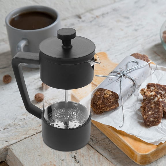 KAKOWELY Portable Coffee Maker Coffee Maker Black PP Home 1Pcs
