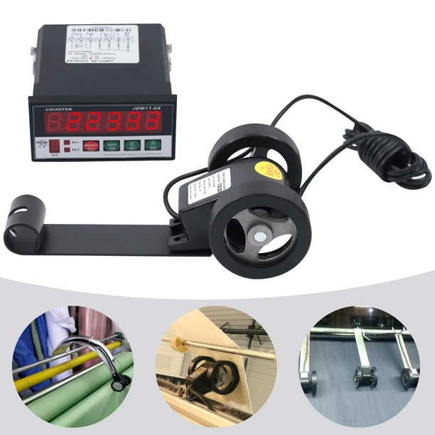 Miumaeov Digital Length Meter Counter Length Measuring Wheels with Control Function Accuracy 110