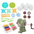 thumbnail image 4 of Kids Noodle Party Playset DIY Multi Color Dinosaur Shape Noodle Machine Dough Kit for Kids, 4 of 6