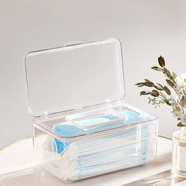 Home Supplies Clearance! Qiaocaity Mask Storage Box With Lid